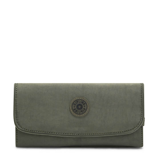 Portefeuilles Kipling Money Land Snap Wallet Vert | FR 1026SG